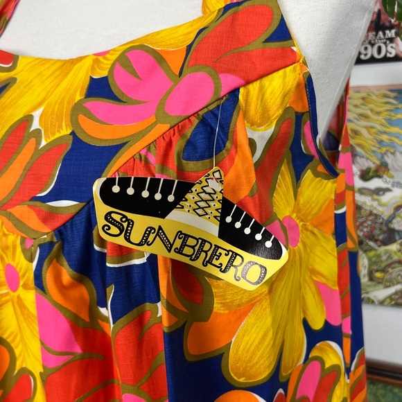 NEW Vintage Floral Slip Dress - Picture 5 of 8